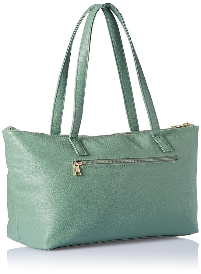 كابريس حقيبة حمل كبيرة الحجم من كابريس للنساء، طراز إيرينا تي، لون أخضر باهت - Image 5